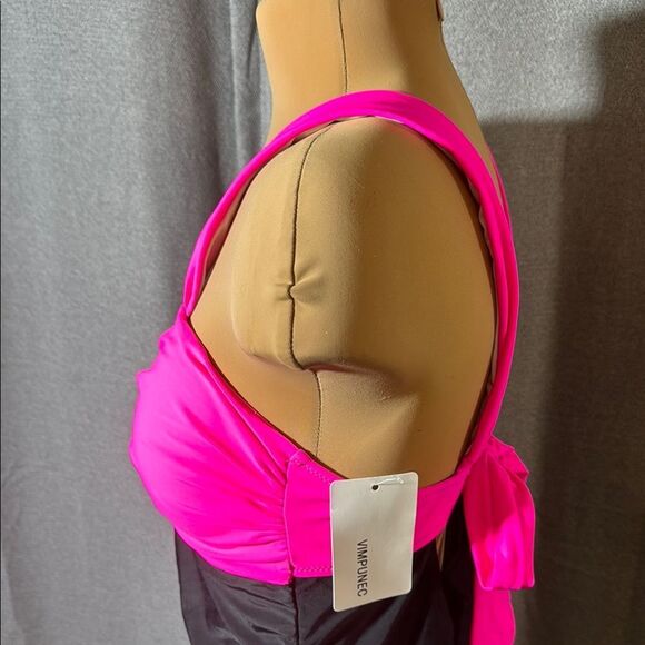 VIMPUNEC Pink and Black Swimsuit - Picture 6 of 14